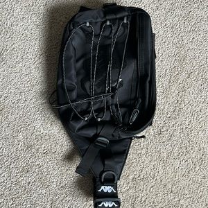 Kappa Black Bum Bag - unisex